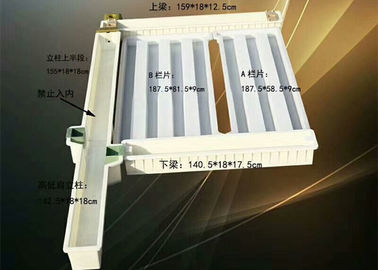 China Einspritzungs-formt konkrete Zaun-Plastikplatte stabile Struktur und langlebiges Gut fournisseur