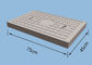 Zement-Deckstein-Form 75 * 45cm, quadratische Betonplatte-Plastikformen fournisseur